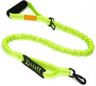 Comfortable Padded Handle Car Seat Belt Dog Bungee Leash