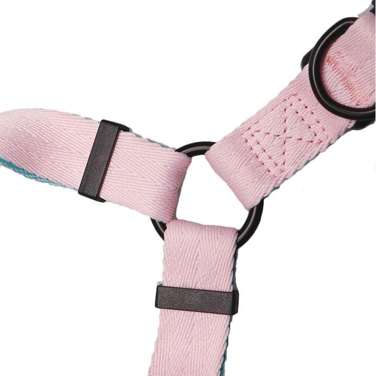 Wholesale Pets Supplies Cute Pink Soft Pull Small Backpack Custom Logo Dog Harness