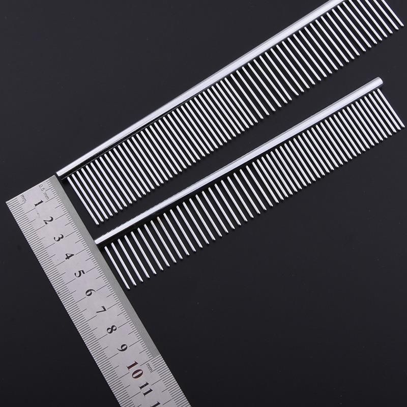 Pet Dematting Comb Stainless Steel Pet Grooming Comb for Dogs