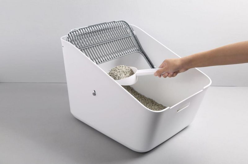 New Luxury Detective Automatic Deodorizing Cat Litter Box with Easily Detach and Clean