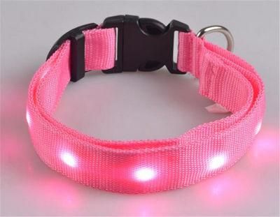 LED Pet Collar with Lights for Pet Safety Pet Product Pet Supply Dog Collar