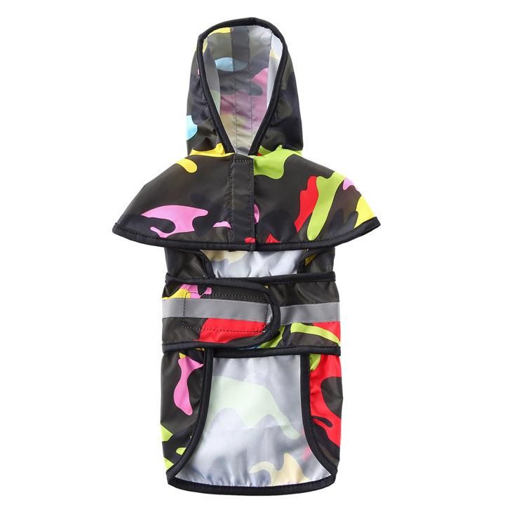 New Design Fashion Pet Clothes Dog Raincoat Waterproof Rain Coat Dog Clothes Breathable Dog Clothing with Hooded1 Buyer
