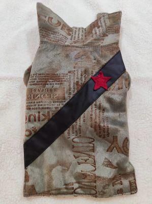 &ldquo; Red Star&rdquor; Fashion Dog Clothes Designer Clothes Wholesale Dog Clothes