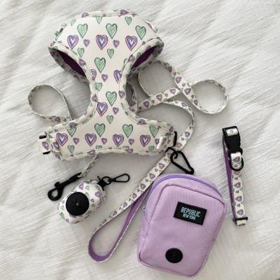 Dog Harness Adjustable Dog Supplies Pet Accessories Soft Touch Vest No Pull Dog Harness Cute Design Pet Supplies Amazon 2020
