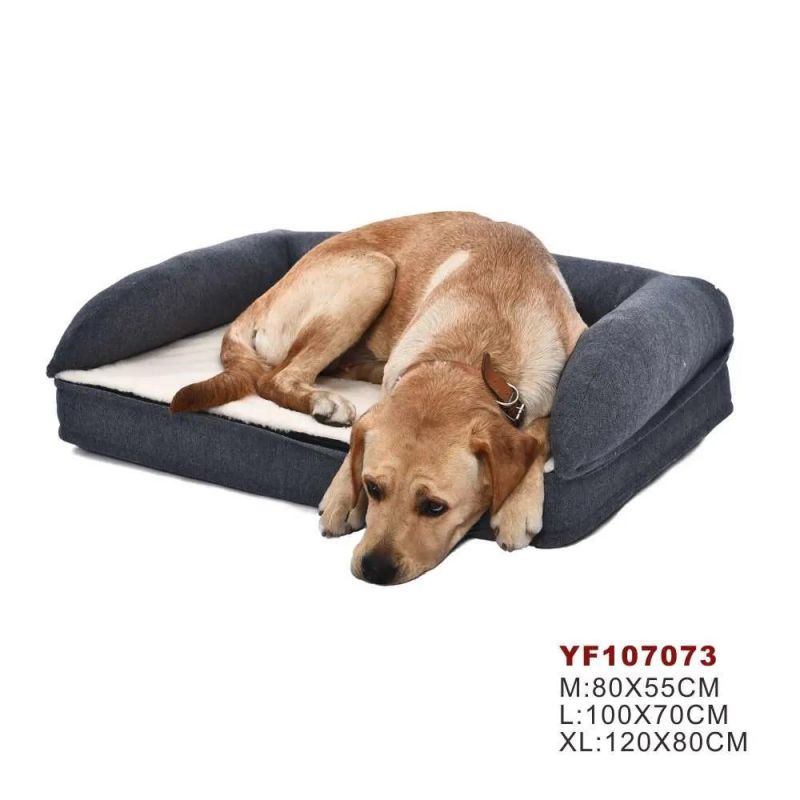 Sofa Fabric Memory Foam Pet Cat Dog Sofa Bed