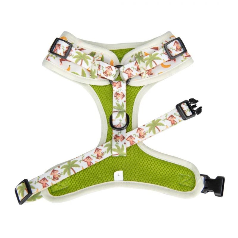 Manufacture Adjustable Dog Vest Harness-Comfortable, Adjustable Reflective, Soft Mesh Padding, Fashion Spring Designing