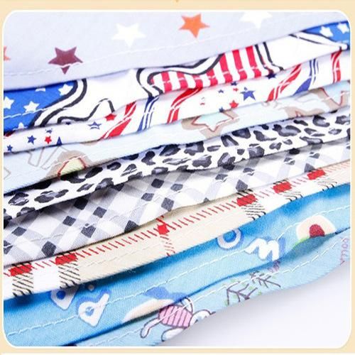 Promotional Gift Pet Product Wholesale Cheap Custom Triangle Pet Bandana for Pet Accessories