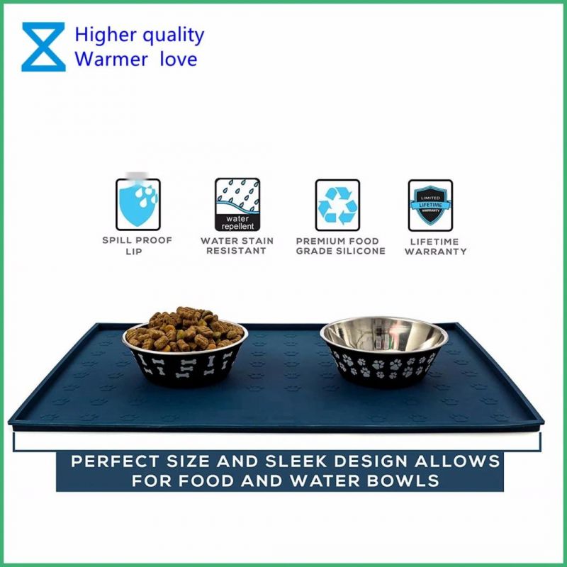 Hot-Selling High Quality Silicone Pet Feeding Mats for Dog and Cats