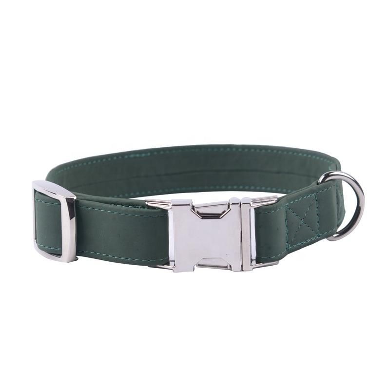 Pet Accessories Leather Dog Collar PU Leather Collar for Dog Cheap Leather Dog Collar