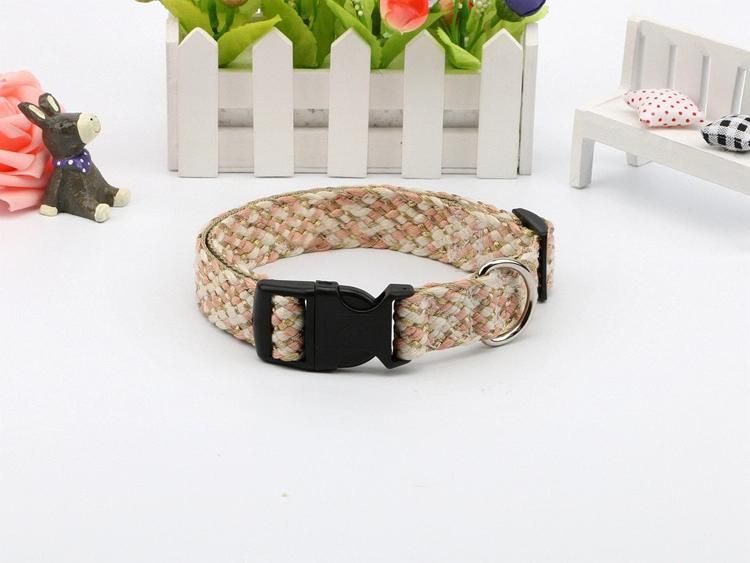 Eco Friendly Weave Cotton Pet Dog Collar