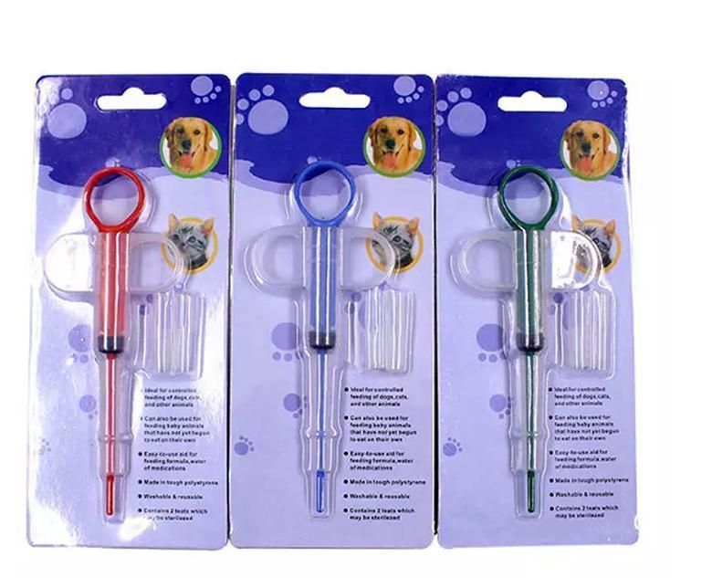 Hot Sale Pet Tablet Pill Gun Dog Cat Medicine Syringe