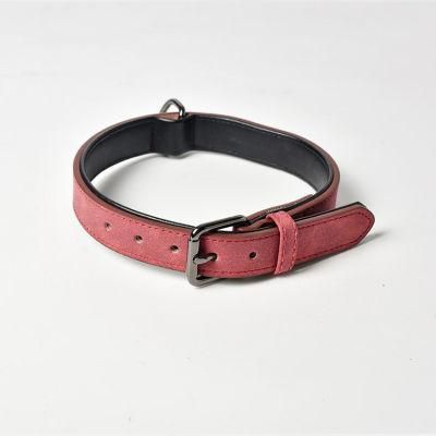 2022 Manufacture Quality SBR Waterproof Fabric Green Coffee Color Dog Collar Leash
