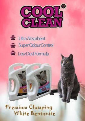 High Quality Bentonite Cat Litter by Plastic Bucket