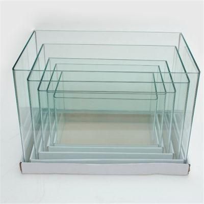 Office Decoration Ultra Clear Glass Mini Stackable Fish Tank