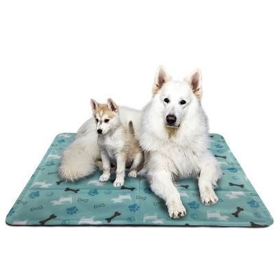 Factory Wholesale Foldable waterproof Gel Cooling Mat Pet Cool Pad