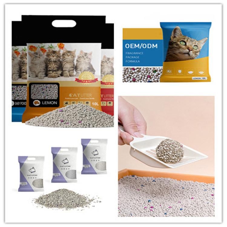 Food Grade Pet Tofu Cat Litter Soluble in Water Quickly Absorb Water Custom