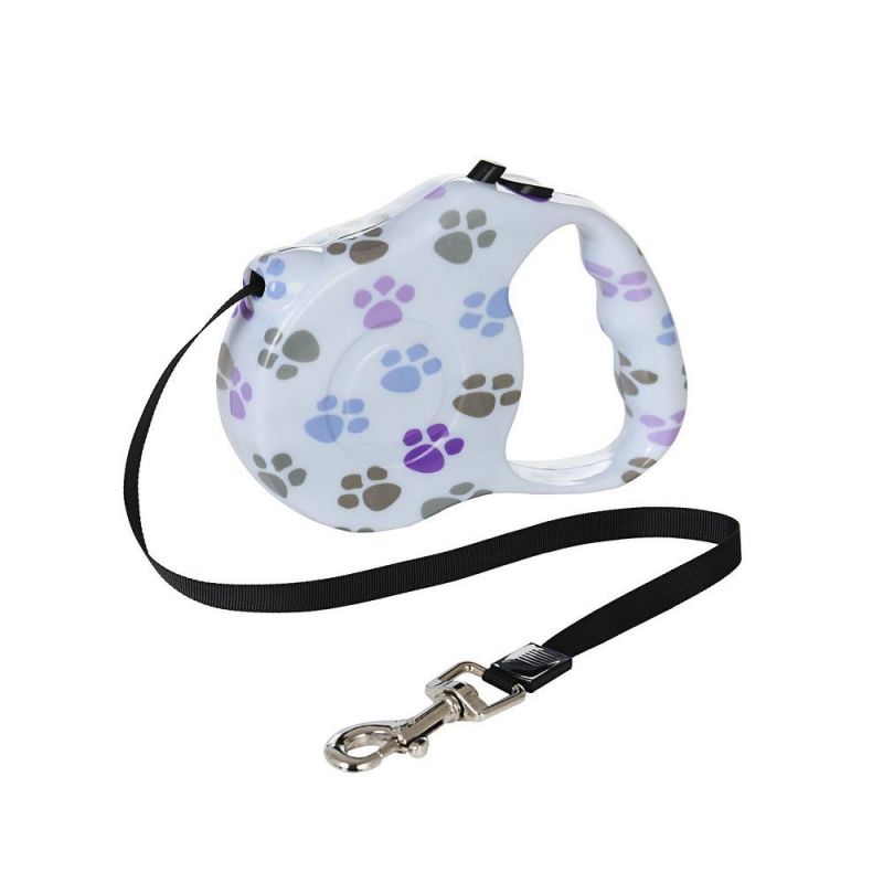 Hot Selling Plastic Nylon Rope Small Dog Pet Automatic Portable Safe Dog Leash