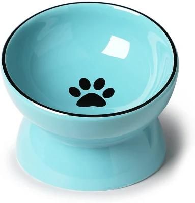 Colorful Personalized Fancy Porcelain Dog Bowl for Feeders