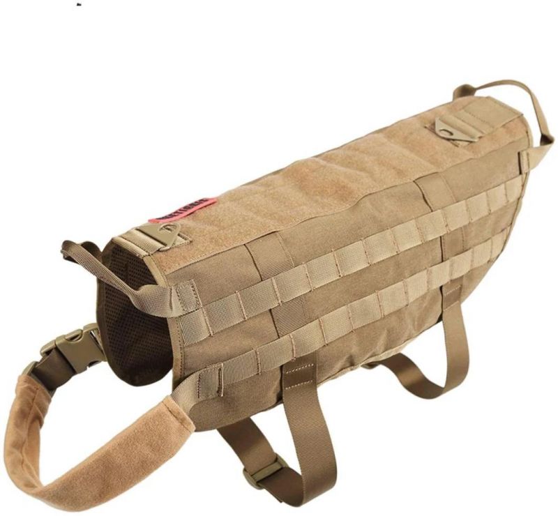 Tactical Dog Training Vest Harness with Mesh Padding