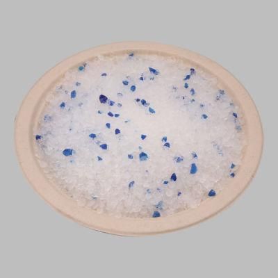 2022 Wholesale Chinese Factory 3.8L/1.6kg Blue Colored Silica Gel Cat Sand Pet Cleaning Fresh Crystal Cat Litter