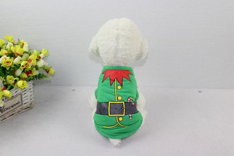Breathable Soft Dog Costume Christmas Dog T-Shirt