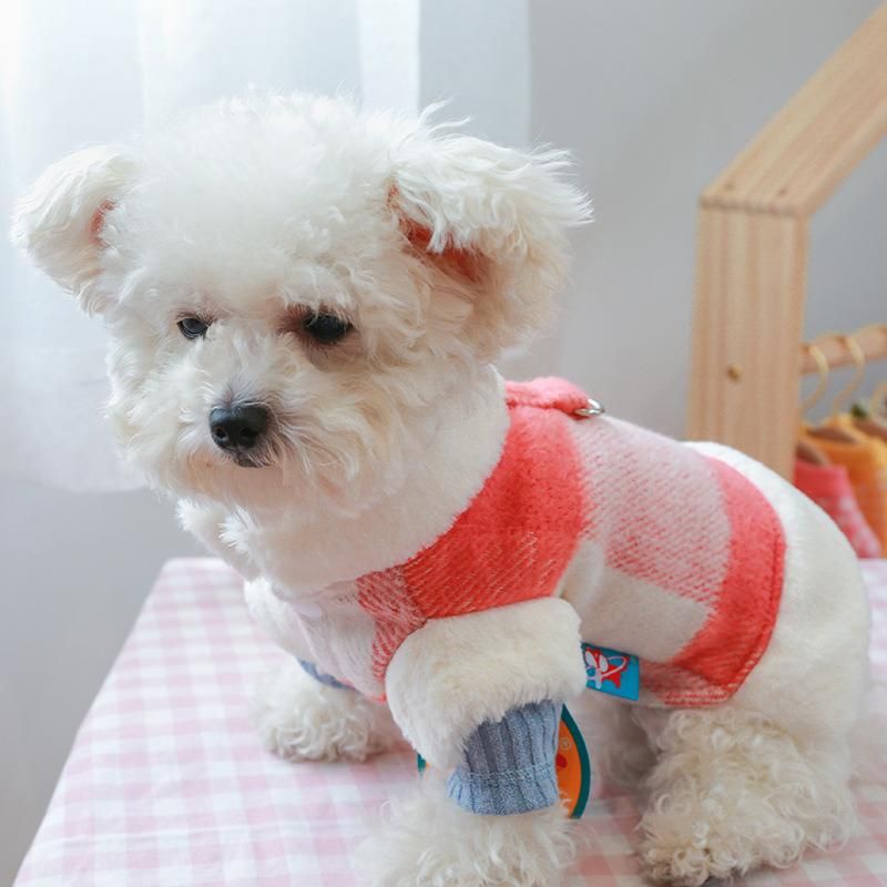 Pet Cat Puppy Warm Winter Cotton Clothes Lovely Design Pet Shirt Dog Sweater Sweatshirt Dog Coat