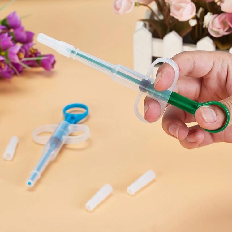New Style Convenience Pet Cat Dog Feeding Tool Silicone Syringes