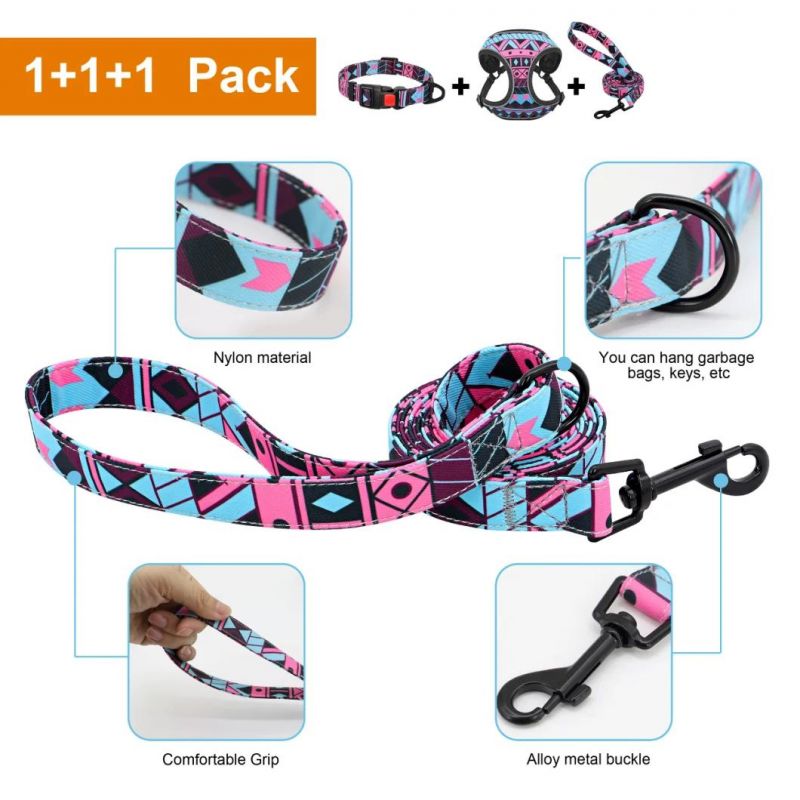 All Kinds of Full Sets Breathable Mesh Pet Dog Harness/Pets Harness