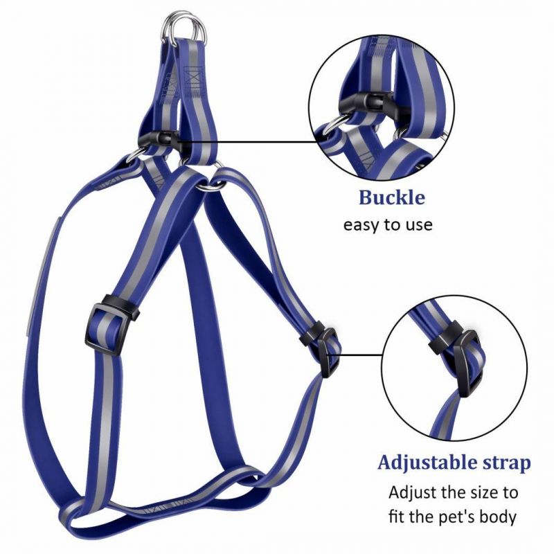 Waterproof Dog Harness Reflective No-Pull Harness Vest for Large Dogs