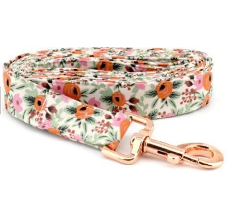 Fabric Dog Leash with Custom Design and Logo for Dogs