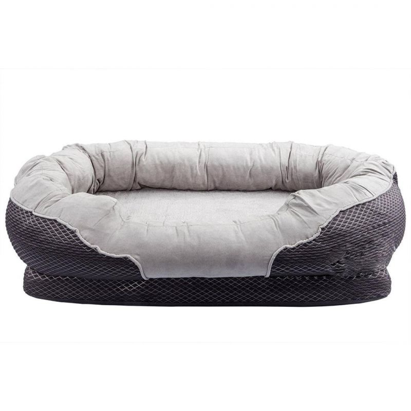 Luxury Dog Mattress Orthopedic Pet Sofa Bed