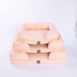 Square Fluffy Dog Bed Washable Pet Beds Accessories Cat Super Soft Cotton Mats Sofa for Dog Breathable Dog Bed