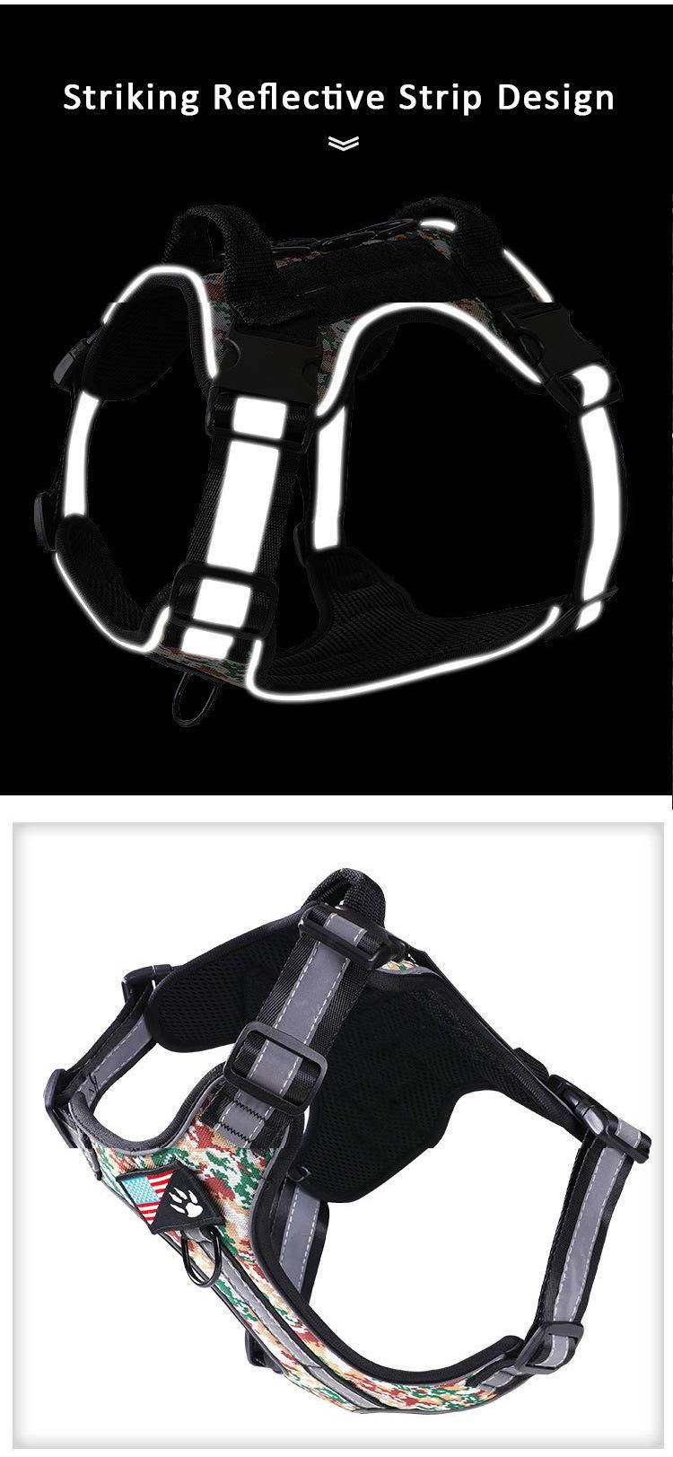 Wholesales Pet Harness No Pull Reflective Dog Harness