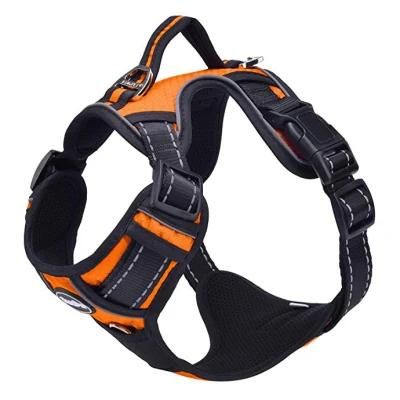 Reflective Soft Comfortable No Pull Camouflage Custom Print Dog Harness