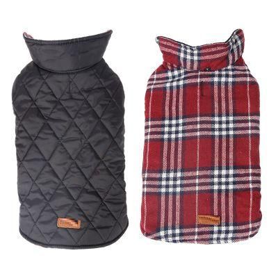 Dog Vest Warm Winter Plaid Coat Pet Hot Sale Product