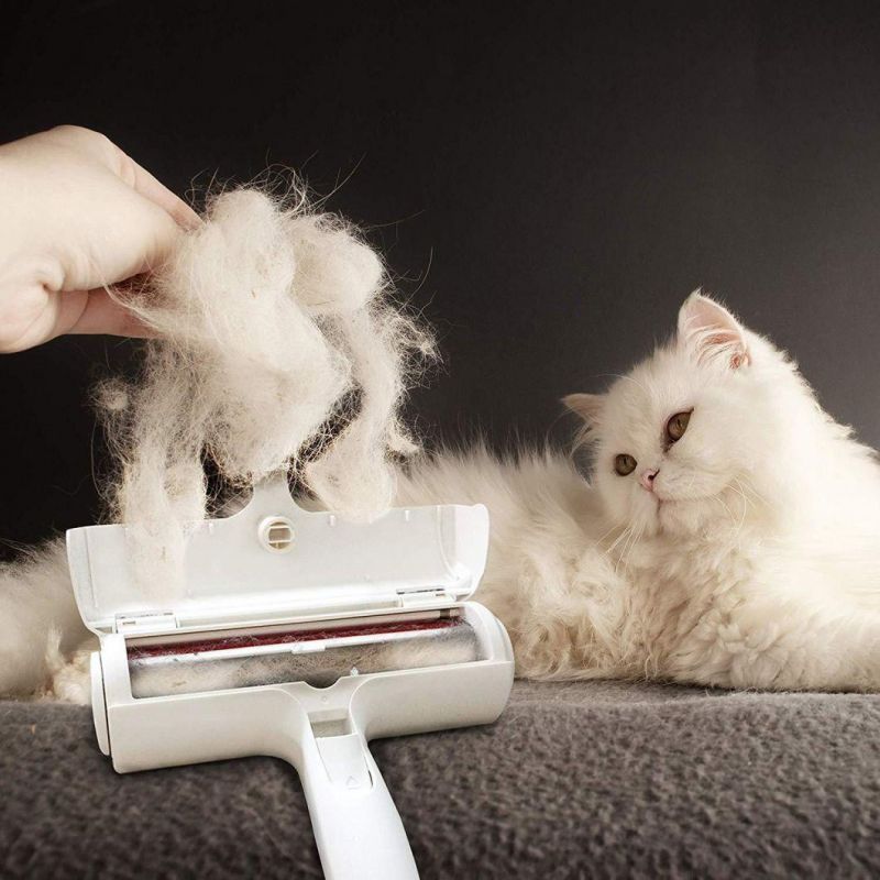 Amazon Best Seller Self-Cleaning Reusable Pet Fur Dog Hair Cat Hair Lint Roller Brush Pet Hair Remover