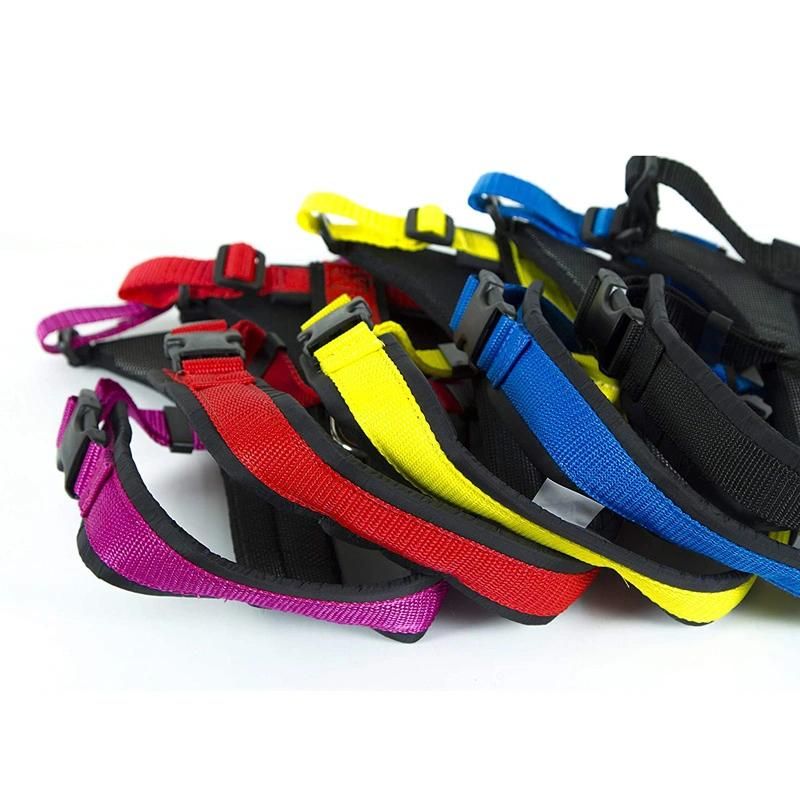 Manufacturer Wholesale Custom Adjustable Reflective Breathable Dog Harness with Plastic Buckle