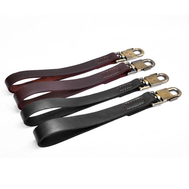 High Quality Full Grain Leather Material Training Walking Dog Short Leash for Better Control