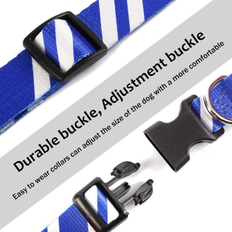 Halloween Dog Collar Pet Cat Puppy Wizard School Printing Adjustable Collars