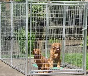 Galvanized Outdoor Round Tube Temporary Fence Dog Kennel