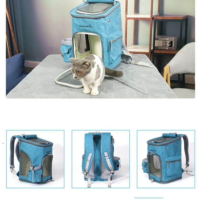 Portable Fashion Leisure Carrying Folding Travel Cat Bag for Pet
