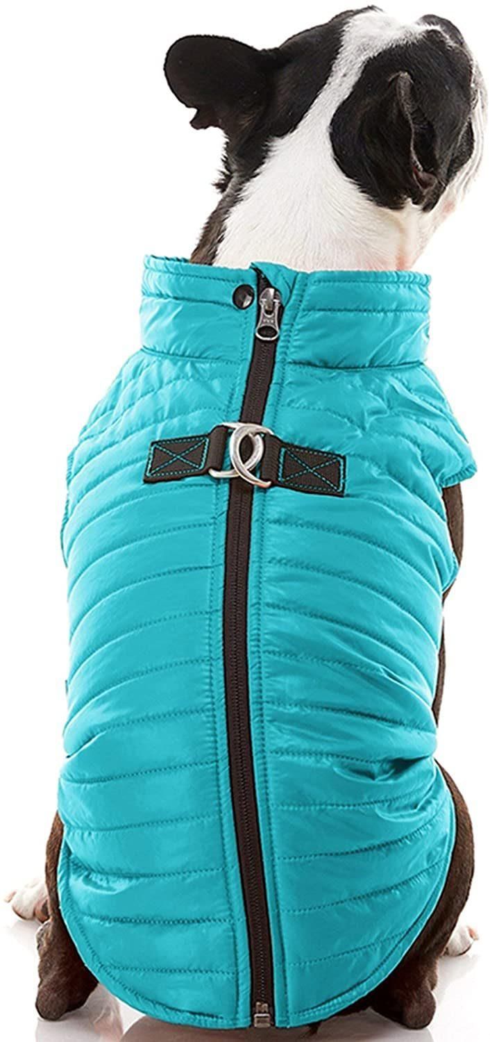 Windbreaker Lightweight Dog Puffer Jacket