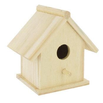 Customized Pet Products Wood Traditional Birdhouse