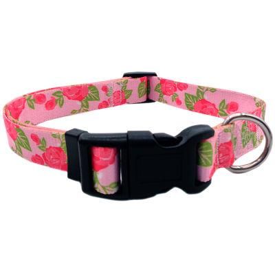 Promotional Amazon Hot Selling Custom Fashion Dog Collars and Leashes