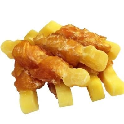 Manufacturer Wholesale No Added Flavors Chicken and Cheese Flavor Dry Dog Treats