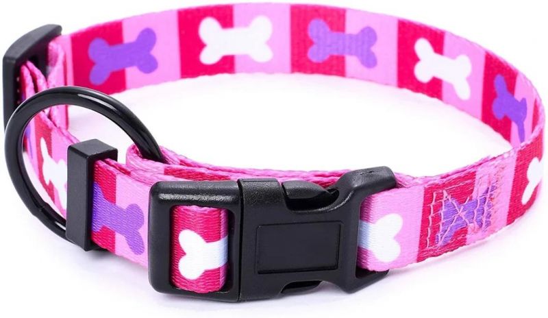 Most Popular Sublimation Printing Dog Collar with Custom Design Wholesale Pet Supplies