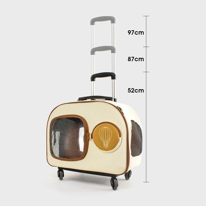 Hot Sale Pet Bag Cat out Bag Large Capacity Trolley Cat Bag Portable Double Shoulder Pet Backpack