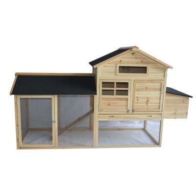 Nesting Box Natural Wood Color Wooden Hen House Chicken Coop