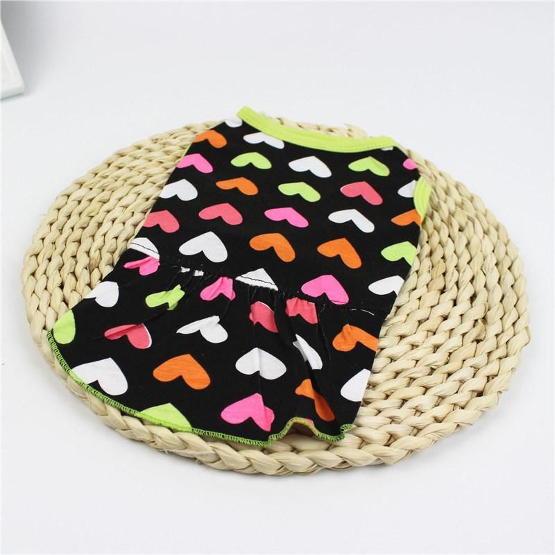 Supplies Spring Summer Princess Skirt Cool Breathable Dog Dress Pet Clothes