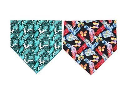 2022 New Trend OEM Wholesale Sublimation Female Dog Pretty Decorative Pet Accessories Pet Dog Bandana